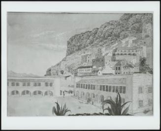 Officers Quarters and Casemate Barracks, Gibraltar, Nov. 4, 1843