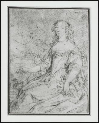 Study for Henrietta Boyk, Countess of Rochester