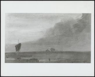 Seapiece With Boats; Evening- One Of A Set Of Eleven