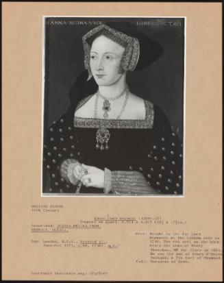 Queen Jane Seymour (1509–37)