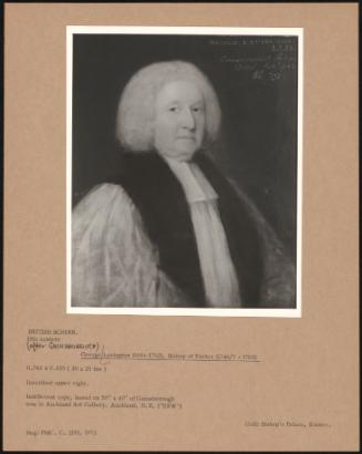 George Lavington (1684–1762), Bishop Of Exeter (1746/7 – 1762)