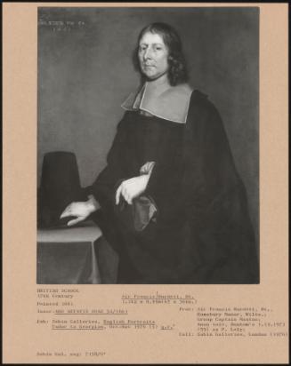 Sir Francis Burdett, Bt