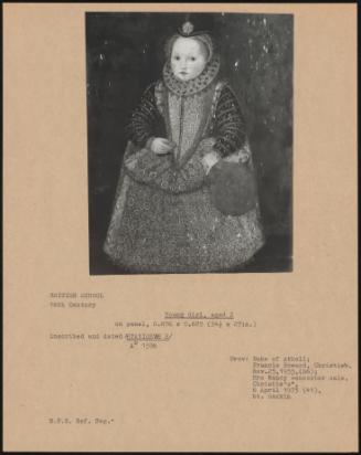 Young Girl, Aged 2