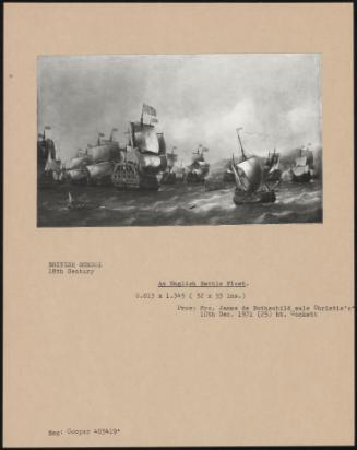 An English Battle Fleet