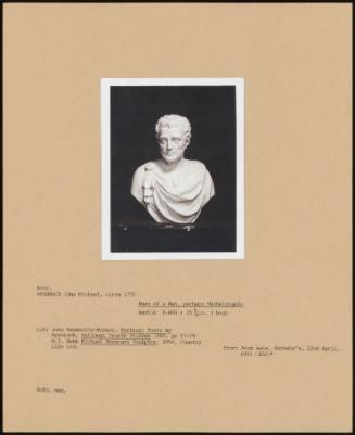 Bust of a Man, Perhaps Michelangelo