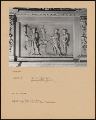 Fireplace: Relief Above Sacrifice to Apollo