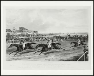 Set of Four: the Liverpool Great National Steeple-Chase, 1839 Plate 4