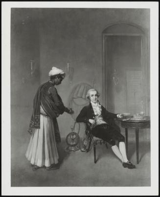 Portrait Of William Hickey And His Indian Servant