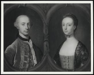Double Portrait of a Gentleman and His Wife in Painted Ovals
