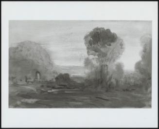 Landscape with Trees; Building in Left Middle Distance