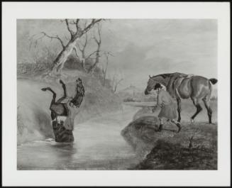 Count Sandor's Hunting Exploit In Leicestershire: The Cuunt On Brigliadora' Charges A Wide And Deep Drain In The Vale Of Belvoir, 1831 - One Of A Set Of Ten