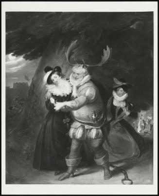 Falstaff At Herne's Oak, From The Merry Wives Of Windsor, Act V, Scene V