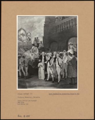 Lord Cornwallis Receiving Tipu's Son
