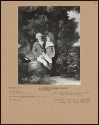 Ralph Winstanley Wood with His Son, William Warren