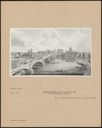 Southwark Bridge From Fishmongers' Hall