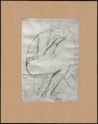 Boy Asleep From Wright's 1774 Sketchbook