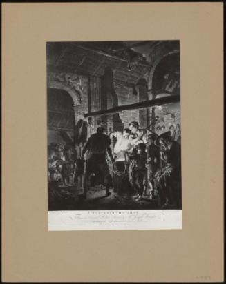 A Blacksmith's Shop (Engraving)