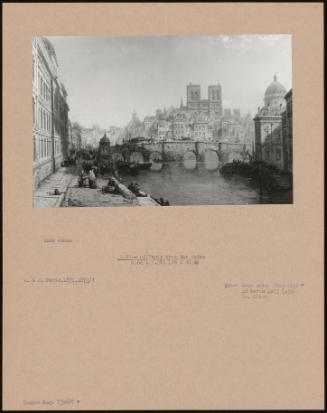 A View Of Paris From The Seine