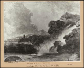 Landscape Study For The Beaumont Xiobe