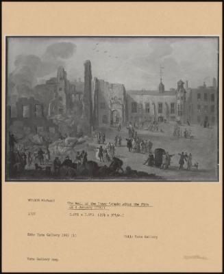 The Hall Of The Inner Temple After Fire Of 4 January 1736/7