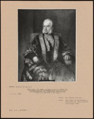 William, 7th Duke Of Devonshire (1808-91) As Chancellor Of Cambridge University