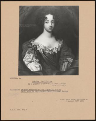 Frances, Lady Haiton