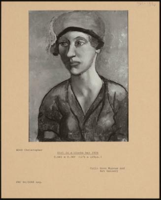 Girl In A Cloche Hat