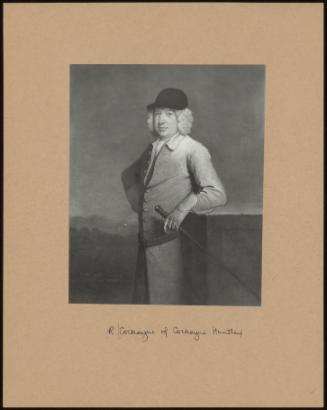 Portrait Of R Cockayne Of Cockayne Huntley (Rutland Gallery 1963 (21) ) (Signed)