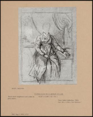 Costume Study for the Portrait of a Lady