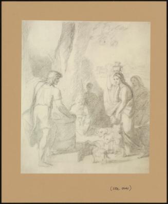 The Meeting of Jacob and Rachel at the Well