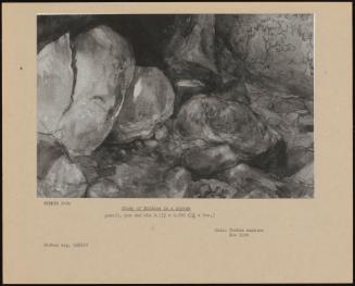 Study of Boulders in a Stream