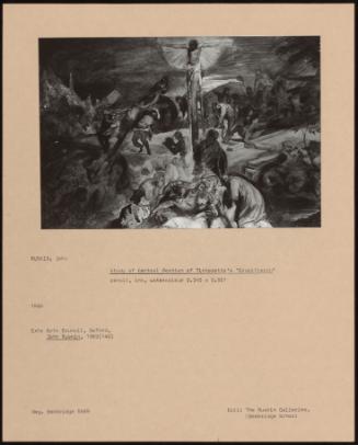 Study of Central Portion of Tintoretto's "Crucifixion"
