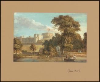 Windsor Castle From The Thames Near Romney Island, Berkshire