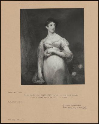 Lady Emily Lamb (1787-1869), Wife Of 5th Earl Cowper