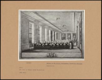 Dinner in the Girls' Diningroom, Foundling Hospital