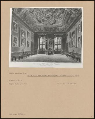 The King's Old State Bedchamber, Windsor Castle, 1816