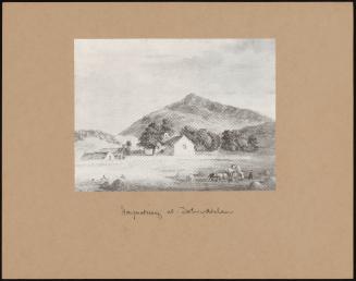 Haymaking at Dulwyddelan, Below Moel Siabod, Carnaervonshire.