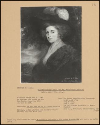 Elizabeth Bridget Bane, The Hon. Mrs Charles James Fox