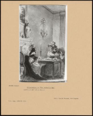 Illustration To 'the Invisible Spy'