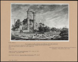 The Temple Of Apollo At Didyma Near Miletus, From The North-East