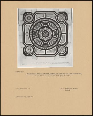 Design For A Marble Pavement Beneath The Dome Of St. Paul's Cathedral