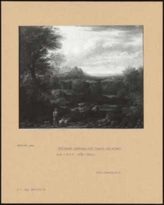 Italianate Landscape With Figures And Animals