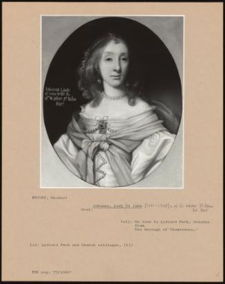 Johanna, Lady St John (1631-1705) W Of Sir Walter St John 3rd Bart