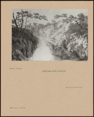 Landscape With Waterfall