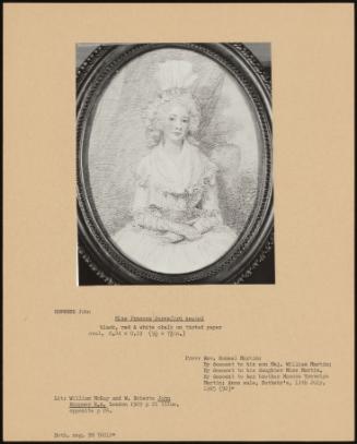 Miss Frances Beresford Seated