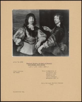 Mountjoy Blount, 1st Earl Of Newport With George, Lord Goring