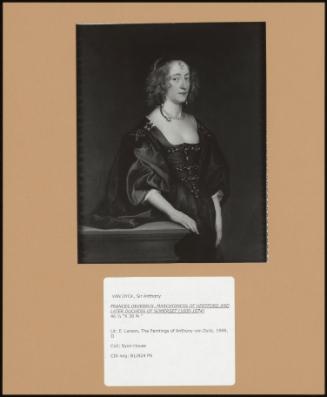 FRANCES DEVEREUX, MARCHIONESS OF HERTFORD AND LATER DUCHESS OF SOMERSET (1600-1674)