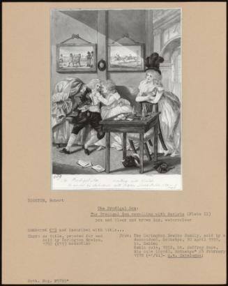 The Prodigal Son: The Prodigal Son Revelling With Harlots ( Plate II)