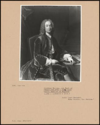 William Murray, 1st Earl Of Mansfield, 1705 - 1793 Lord Chief Justice Of England