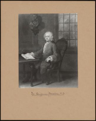 Portrait Of Benjamin Hoadly M. D. F. R. S. (1706 -1757)